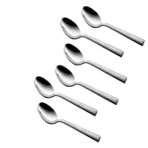 Feast Baby Spoon Set - 6 Pcs - Silver